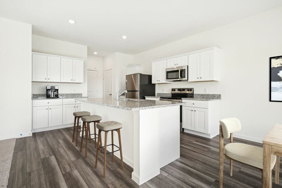 Representative furnished interior of a home built from the Discovery by Starlight Homes in Sonterra, Jarrell (Image 29).
