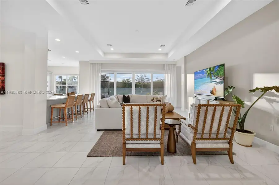 Furnished interior view inside a new home in , Port St. Lucie (Image 25).
