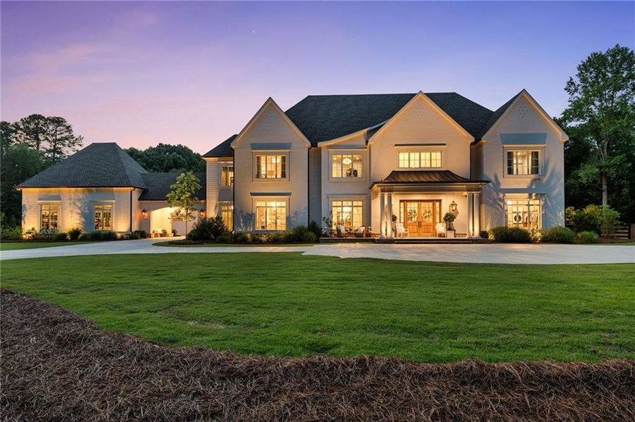 Front exterior of a new home in , Canton, GA, highlighting curb appeal (Image 25). Front exterior of a new home in , Canton, GA, highlighting curb appeal (Image 25).