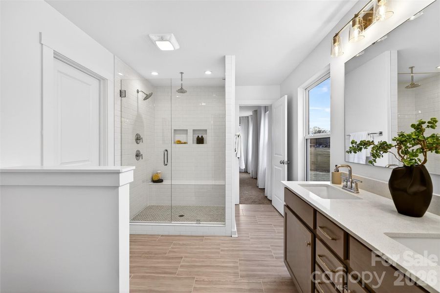 Furnished interior view inside a new home in Morrow Brook, Albemarle (Image 25).