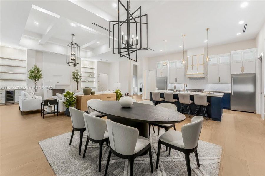 Furnished interior view inside a new home in , Naples (Image 13).