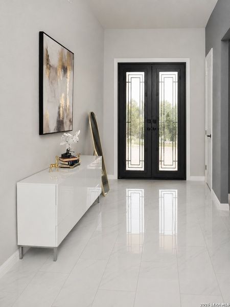 Furnished interior view inside a new home in , San Antonio (Image 24).