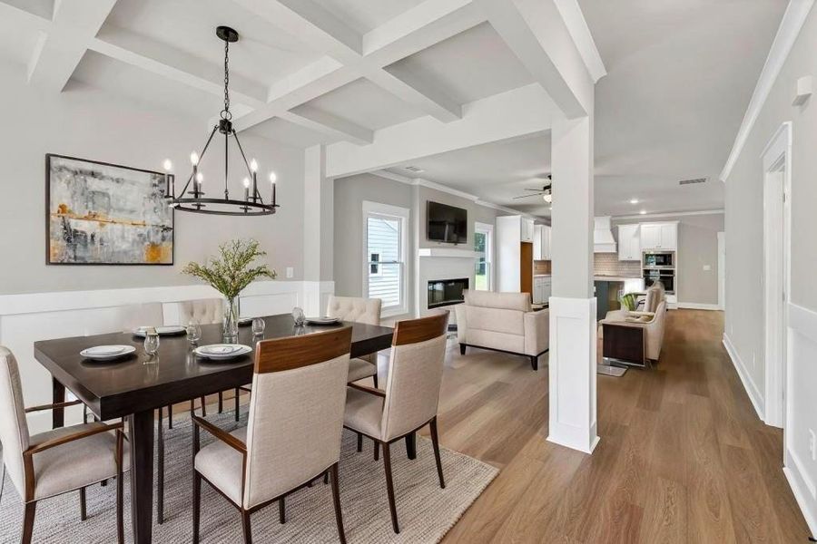 Furnished interior view inside a new home in East Marable Street, Monroe (Image 10).