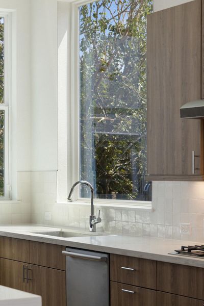 Close-up of interior finishes inside a home in Agave, Austin (Image 19).