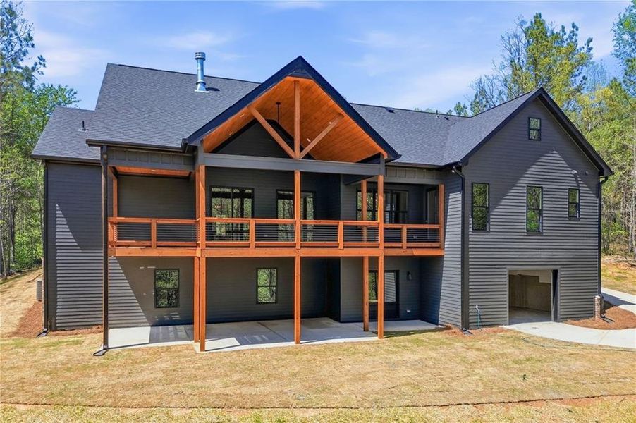 Front exterior of a new home in , Talking Rock, GA, highlighting curb appeal (Image 2). Front exterior of a new home in , Talking Rock, GA, highlighting curb appeal (Image 2).