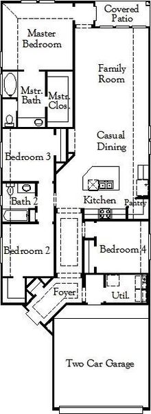 2D floor plan layout of this home in , Spring, TX (Image 5). 2D floor plan layout of this home in , Spring, TX (Image 5).