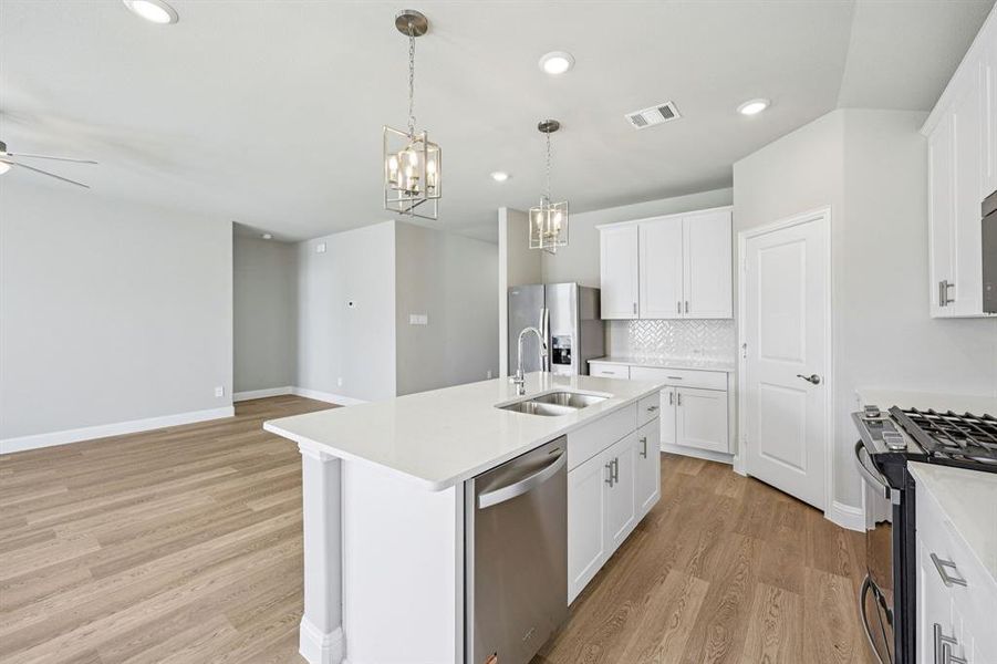 Photo is not of the actual home, but is an inspirational photo of builder’s model home and may depict options, furnishings, and/or decorator features that are not included.