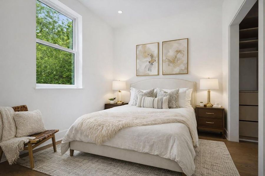 Furnished interior view inside a new home in Arlo Modern, Atlanta (Image 16).