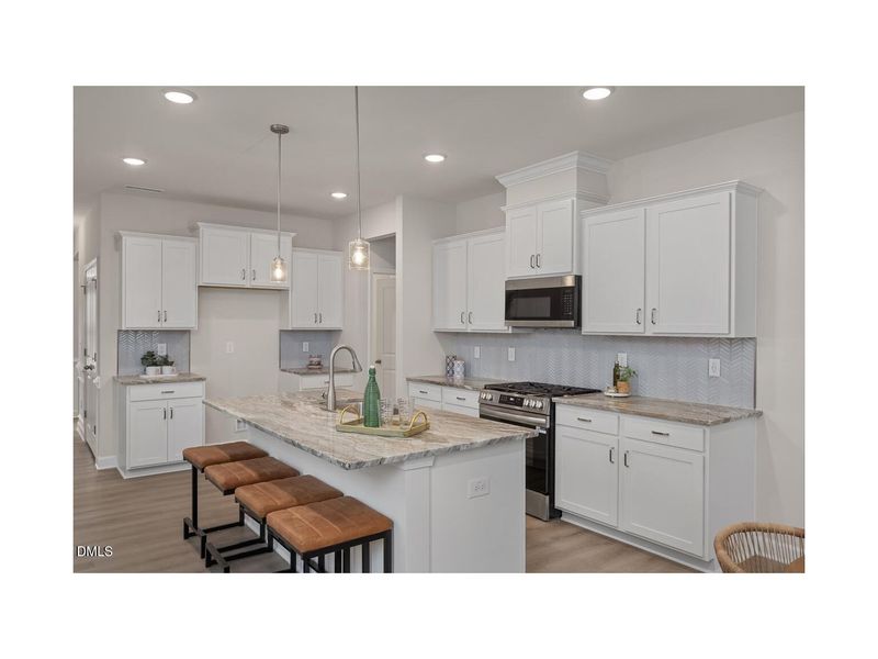 Furnished interior view inside a new home in Gregory Village, Lillington (Image 2).