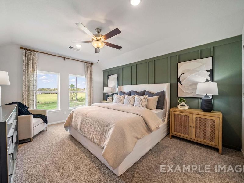 Furnished interior view inside a new home in Lago Mar, Texas City (Image 15).
