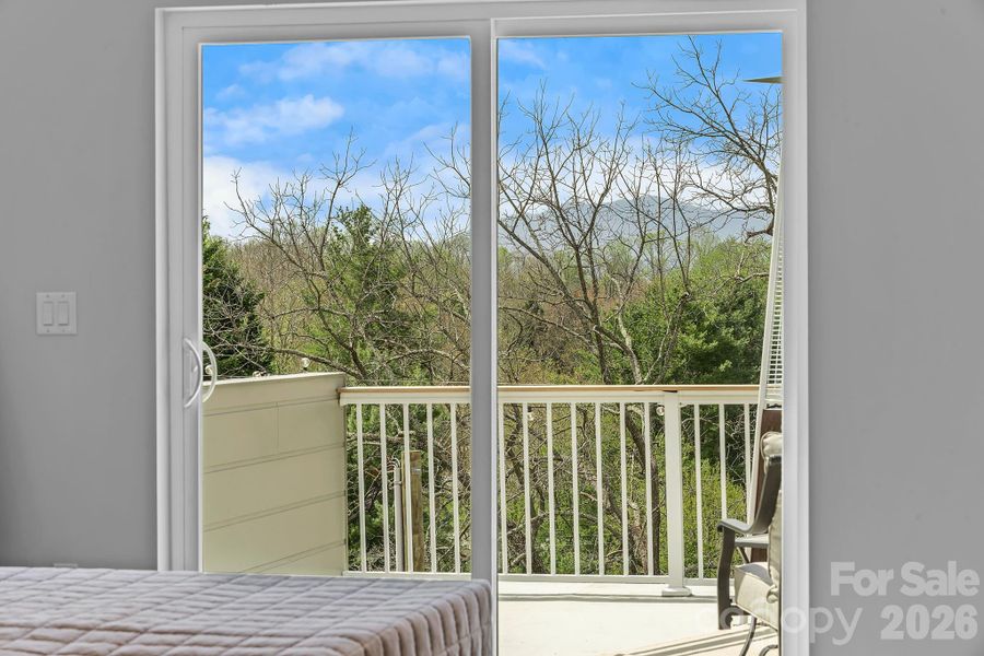 Access from the Primary Suite to the Rooftop Terrace