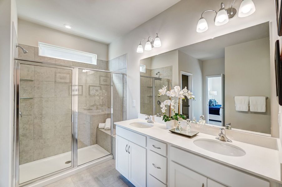 Representative furnished interior of a home built from the Cascades by Mattamy Homes in McAlister Creek, Clayton (Image 7).