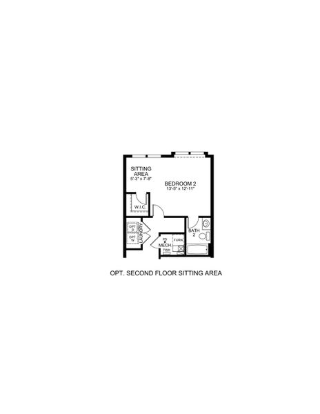 2D floor plan layout of this home in Arras Park, Thornton, CO (Image 5).