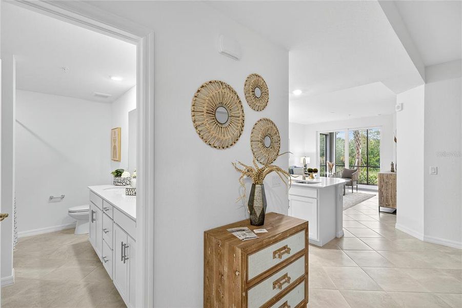 Furnished interior view inside a new home in , Punta Gorda (Image 11).