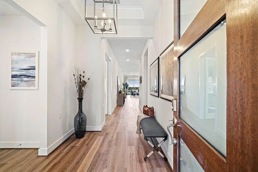 Furnished interior view inside a new home in Chambers Creek, Willis (Image 7). Furnished interior view inside a new home in Chambers Creek, Willis (Image 7).