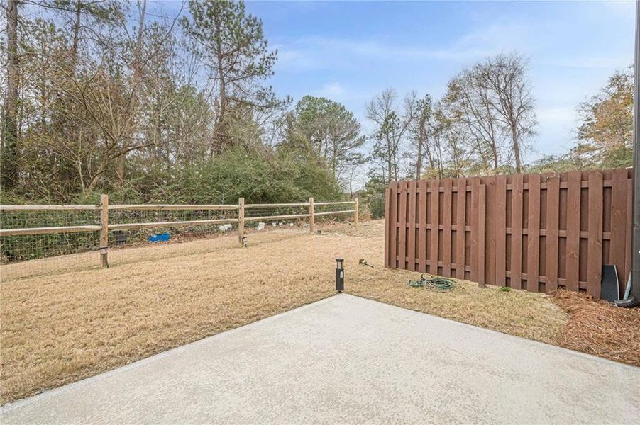 Exterior details and patio area of a home in , Atlanta (Image 21).