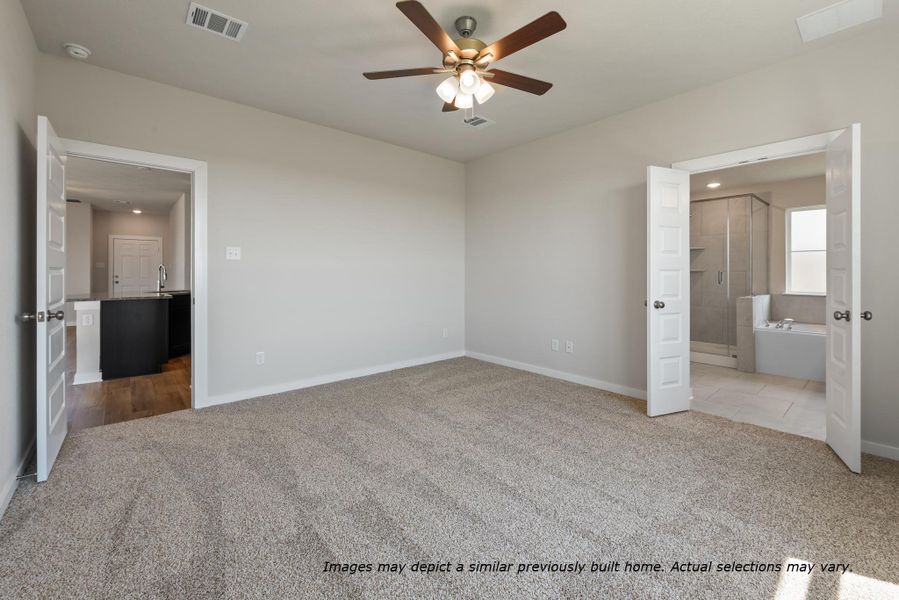 Spacious, unfurnished interior of a new home in Eagles Landing, Waco (Image 33).