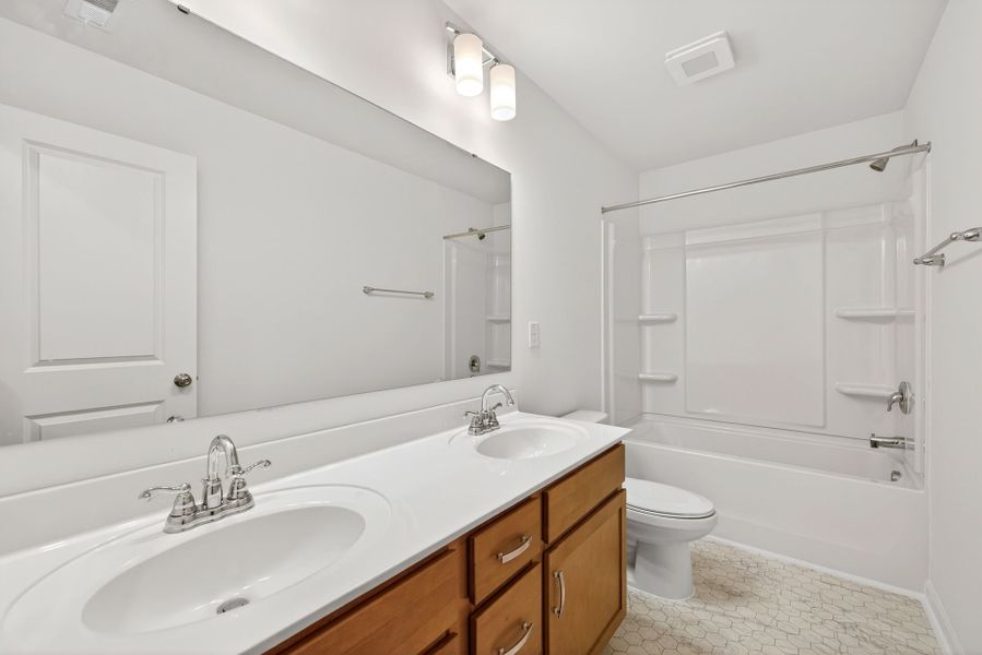 Furnished interior view inside a new home in Nathans Ridge, Lillington (Image 28).