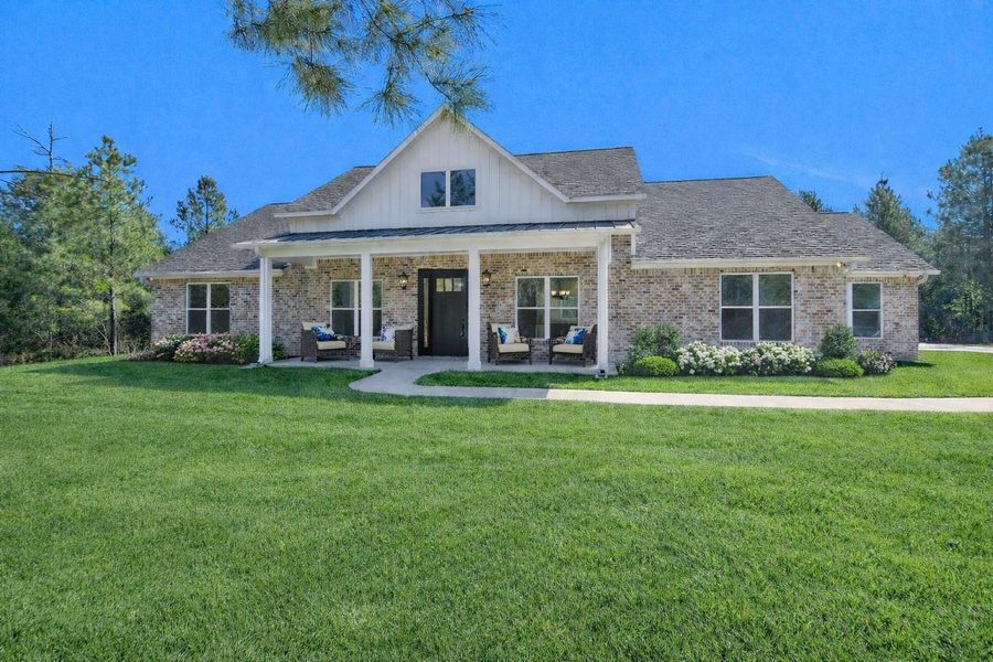 Landscaping shown in photos has been virtually enhanced for inspiration purposes. The yard is currently a blank canvas, offering the perfect opportunity for a buyer to design and customize their own outdoor space to match their vision and style.