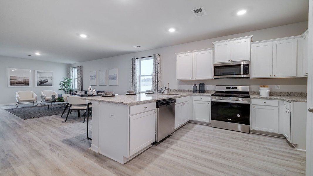 Furnished interior view inside a new home in Palm Ridge, Guyton (Image 6).