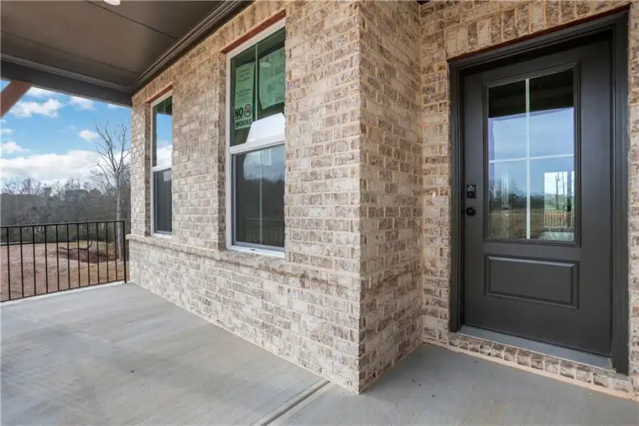 Exterior details and patio area of a home in Acacia, Cumming (Image 21). Exterior details and patio area of a home in Acacia, Cumming (Image 21).