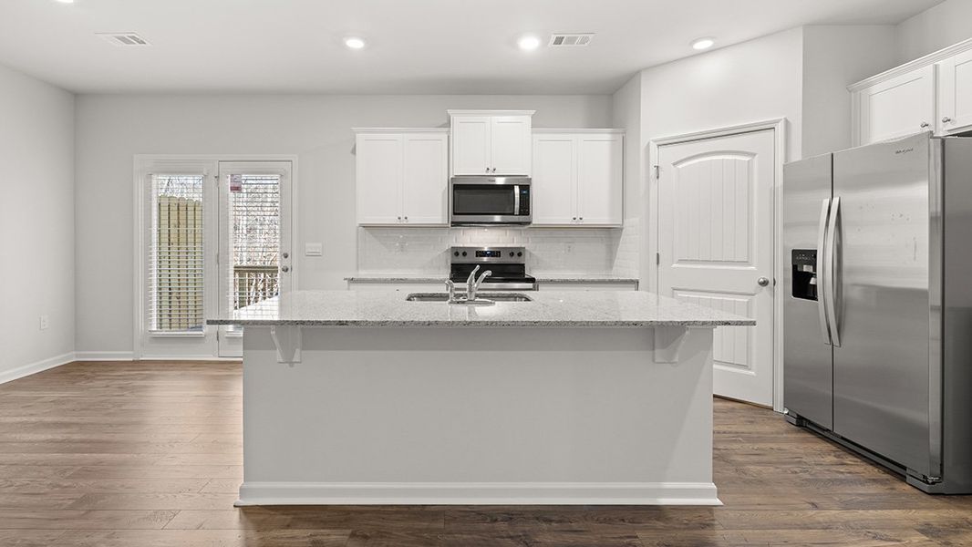 Furnished interior view inside a new home in Mountain Park, Dahlonega (Image 3). Furnished interior view inside a new home in Mountain Park, Dahlonega (Image 3).