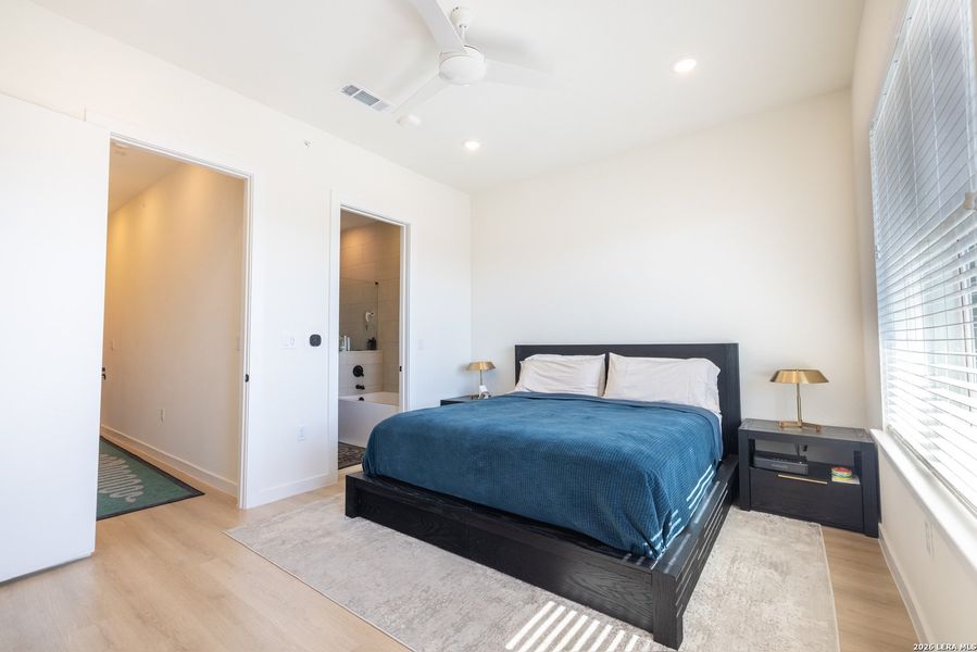 Furnished interior view inside a new home in Grayson House, San Antonio (Image 27).