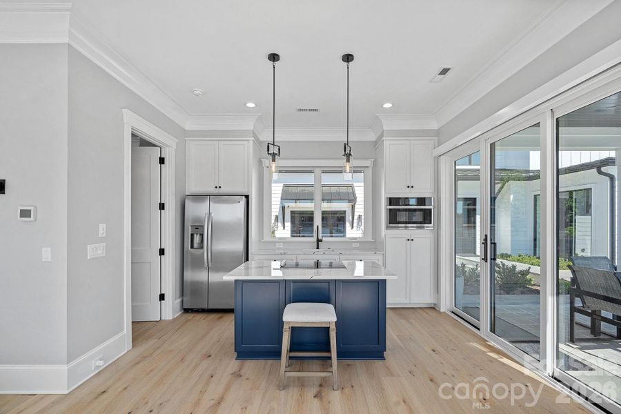 Furnished interior view inside a new home in , Cornelius (Image 13).