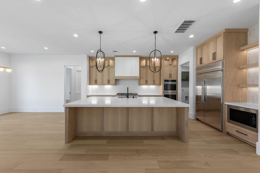 Furnished interior view inside a new home in , Houston (Image 7).