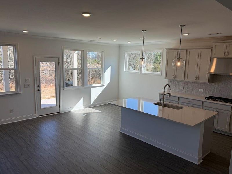 Spacious, unfurnished interior of a new home in Bennett Farm, Loganville (Image 13). Spacious, unfurnished interior of a new home in Bennett Farm, Loganville (Image 13).