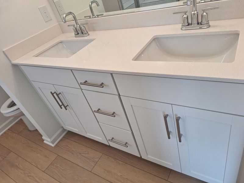 Furnished interior view inside a new home in Attenborough Townhomes, Piedmont (Image 5). Furnished interior view inside a new home in Attenborough Townhomes, Piedmont (Image 5).