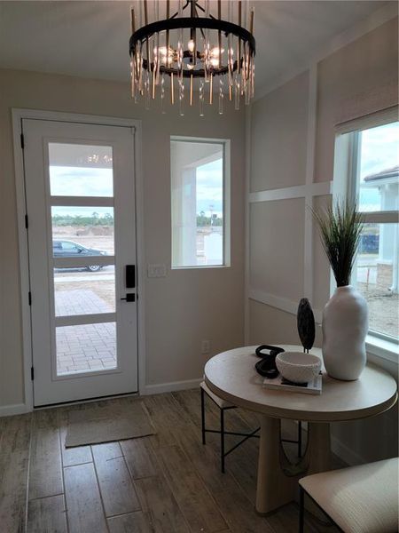 Furnished interior view inside a new home in Brightmore at Wellen Park, Venice (Image 6).