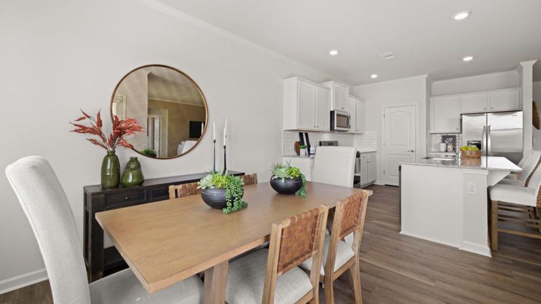Representative furnished interior of a home built from the Booth by D.R. Horton in Whispering Springs, Maryville (Image 23).