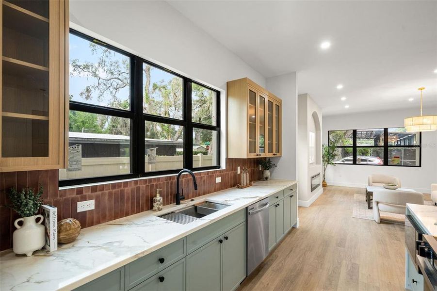 Furnished interior view inside a new home in , Tampa (Image 41).