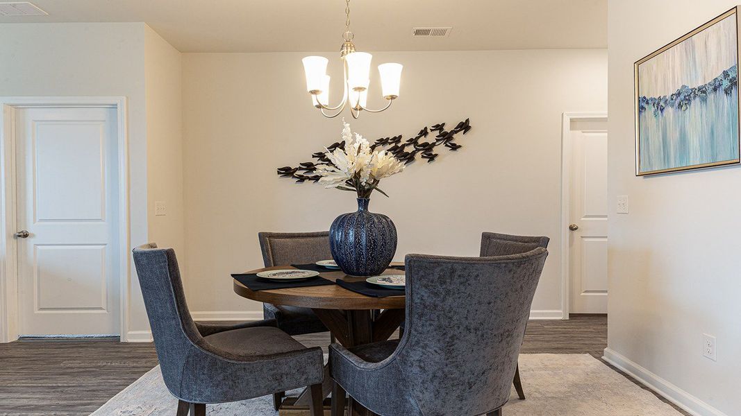 Furnished interior view inside a new home in Stanbury Creek, Supply (Image 6).