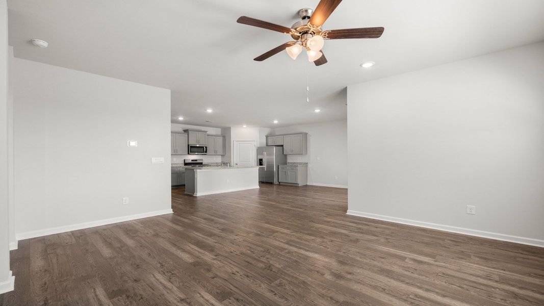 Spacious, unfurnished interior of a new home in Captain's Corner, Grovetown (Image 19). Spacious, unfurnished interior of a new home in Captain's Corner, Grovetown (Image 19).