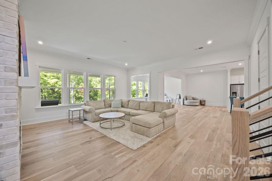 Furnished interior view inside a new home in Olmsted, Huntersville (Image 14).