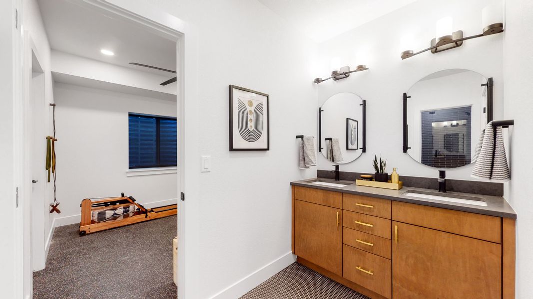 Furnished interior view inside a new home in Arras Park, Thornton (Image 64).