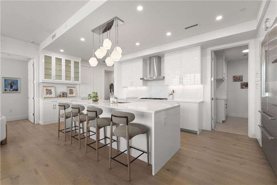 Furnished interior view inside a new home in The Dillon Buckhead, Atlanta (Image 51).