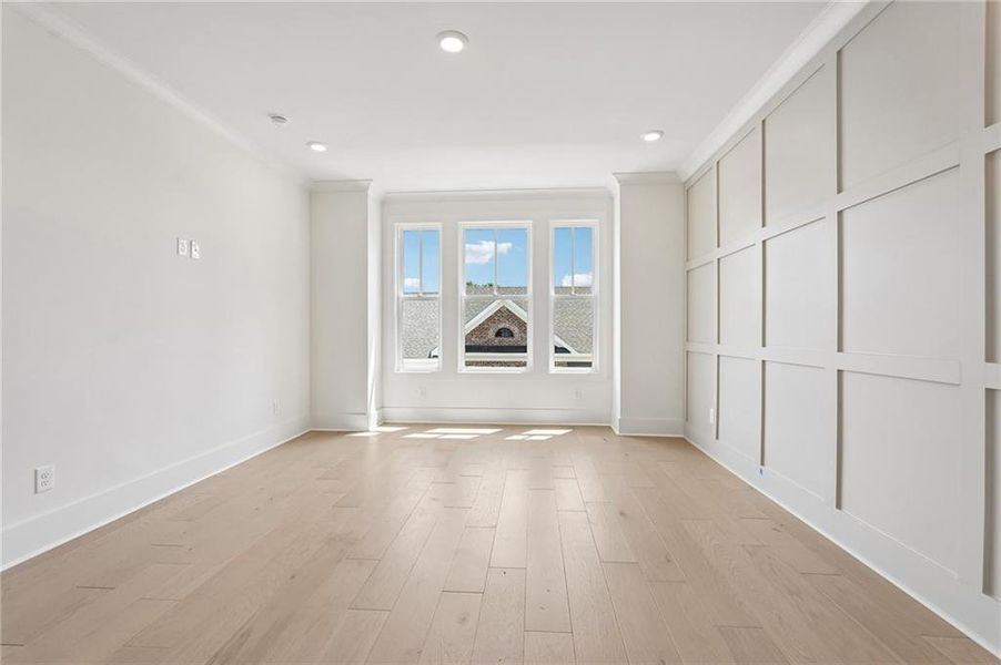 Spacious, unfurnished interior of a new home in Park Walke, Alpharetta (Image 60).