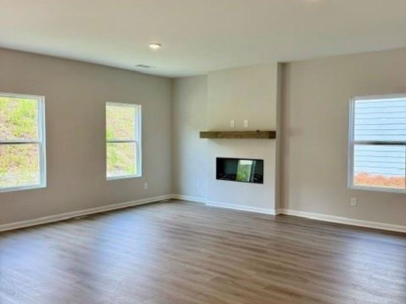 Spacious, unfurnished interior of a new home in The Bluffs, Canton (Image 9). Spacious, unfurnished interior of a new home in The Bluffs, Canton (Image 9).