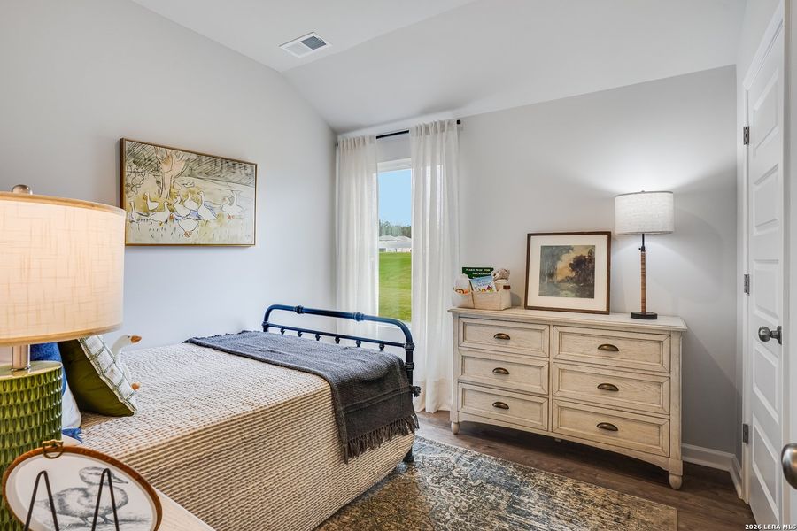 Furnished interior view inside a new home in Red Hawk Landing, San Antonio (Image 10).