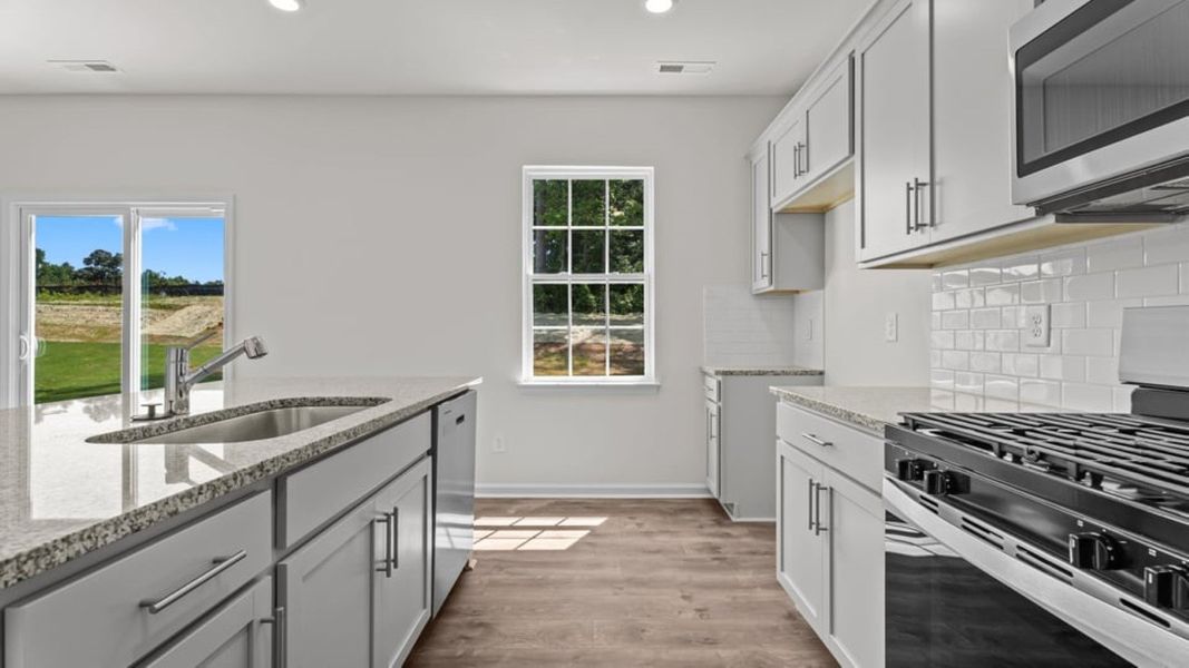 Furnished interior view inside a new home in Hunter Hill, Rocky Mount (Image 10).