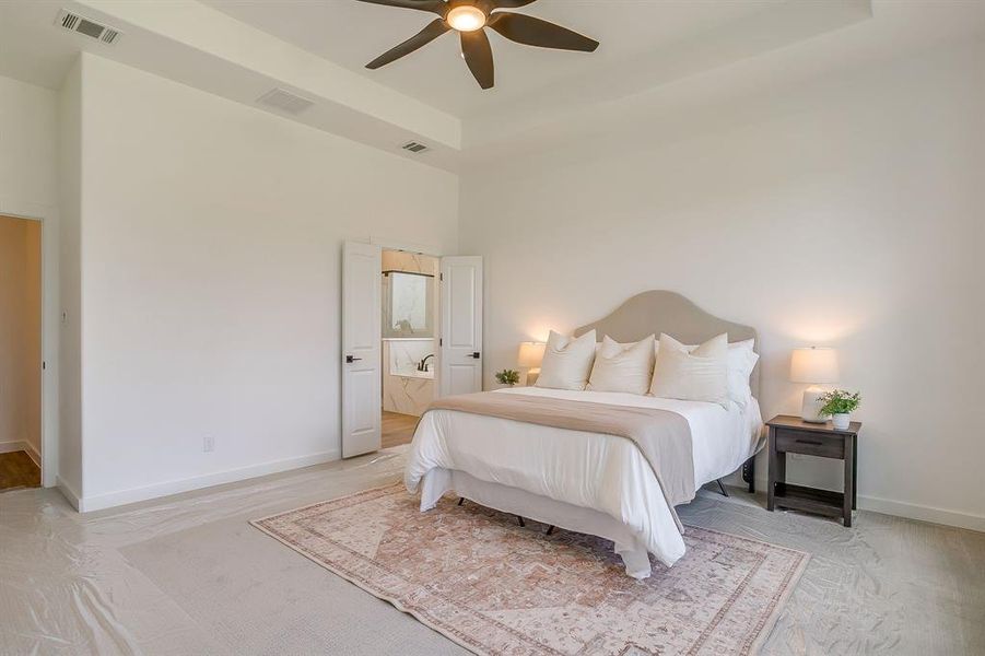 Furnished interior view inside a new home in , Springtown (Image 32). Furnished interior view inside a new home in , Springtown (Image 32).
