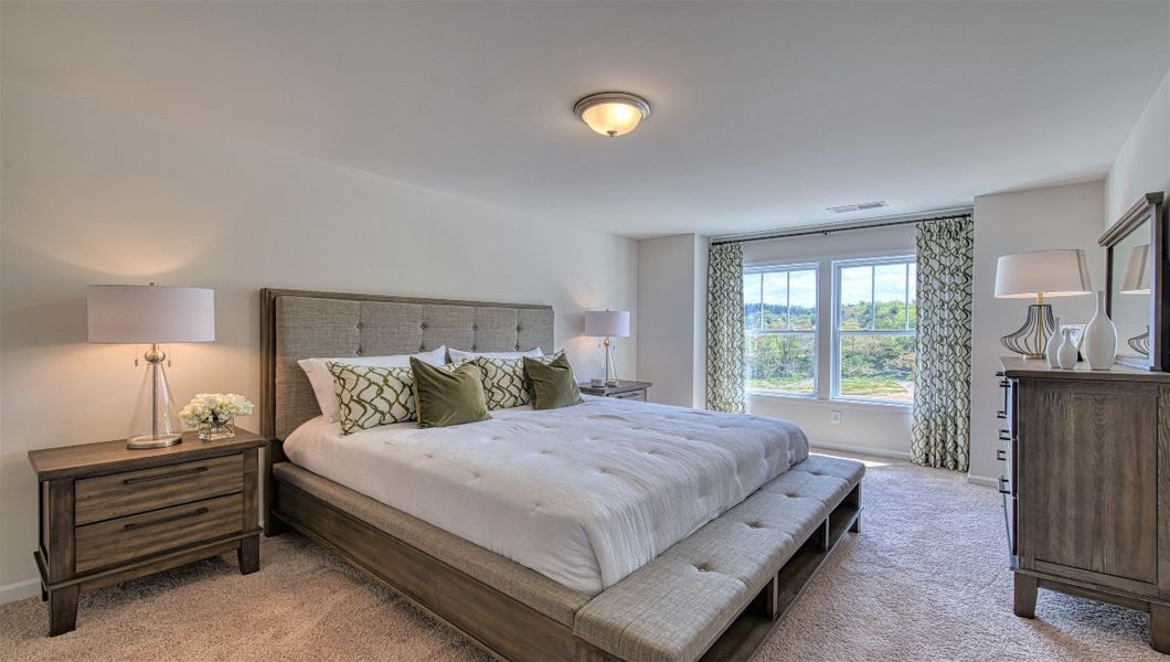 Furnished interior view inside a new home in Skybrook Corners, Huntersville (Image 14).