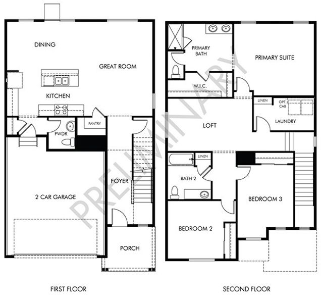2D floor plan layout of this home in Lake Bluff, Greeley, CO (Image 2). 2D floor plan layout of this home in Lake Bluff, Greeley, CO (Image 2).