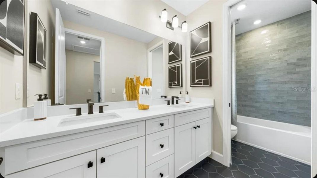 Furnished interior view inside a new home in Coasterra Community Group Page, Palmetto (Image 16).