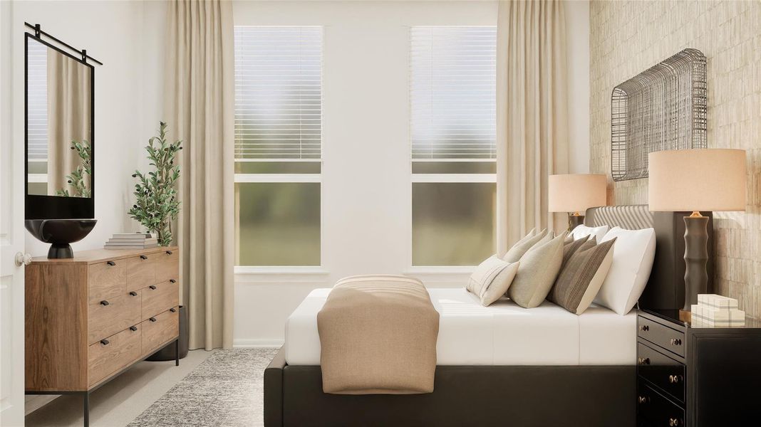 Furnished interior view inside a new home in Cotton Brook, Hutto (Image 6).