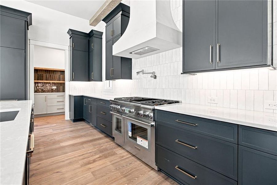 Furnished interior view inside a new home in , Milton (Image 45).