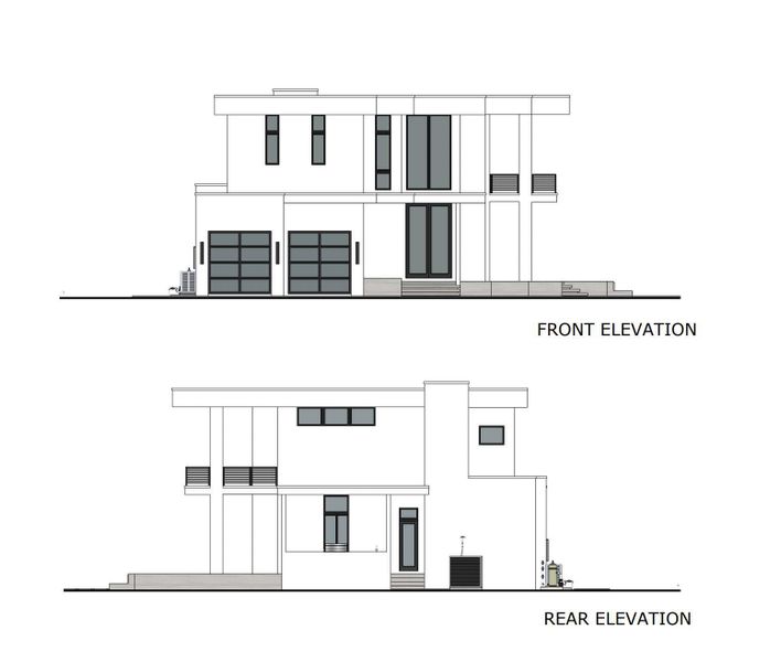 Exterior rendering of this home design in , Lantana, FL (Image 2).